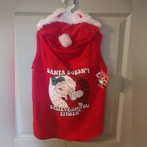 NWT XL dog Christmas costume outfit